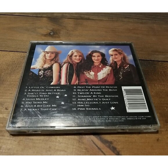 DIXIE CHICKS Little Ol' Cowgirl (CD, 1992, Crystal Clear Sound) VG Country Music - Picture 2 of 3